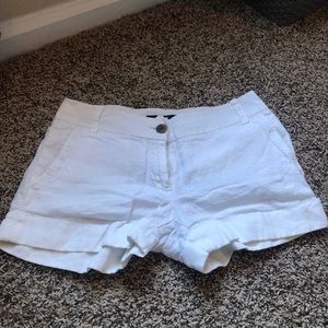 J.Crew White Shorts